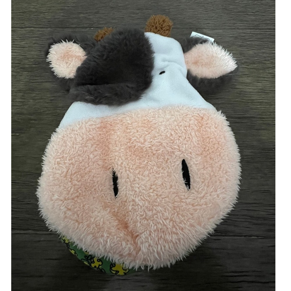 Mud Pie Children's Plush Puppet Book, Mr. Cow